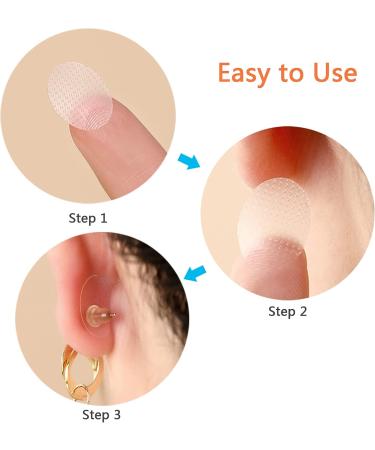 Ear Lobe Anti-Stretch and Anti-Allergy Ear Patches