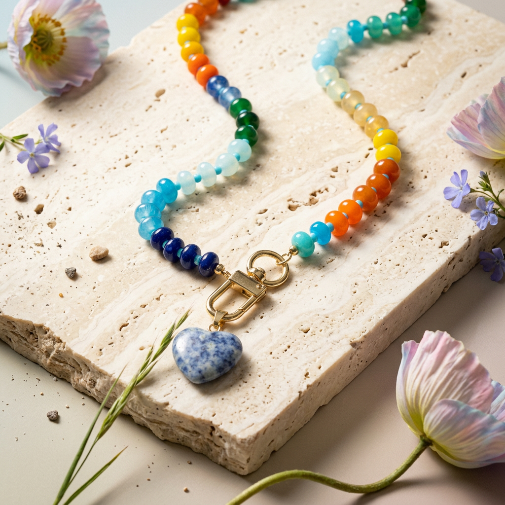 Zaemia Golden Heart Pendant Necklace