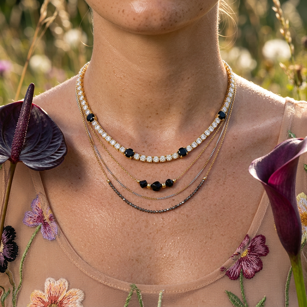 Raelia Golden Chain Necklace