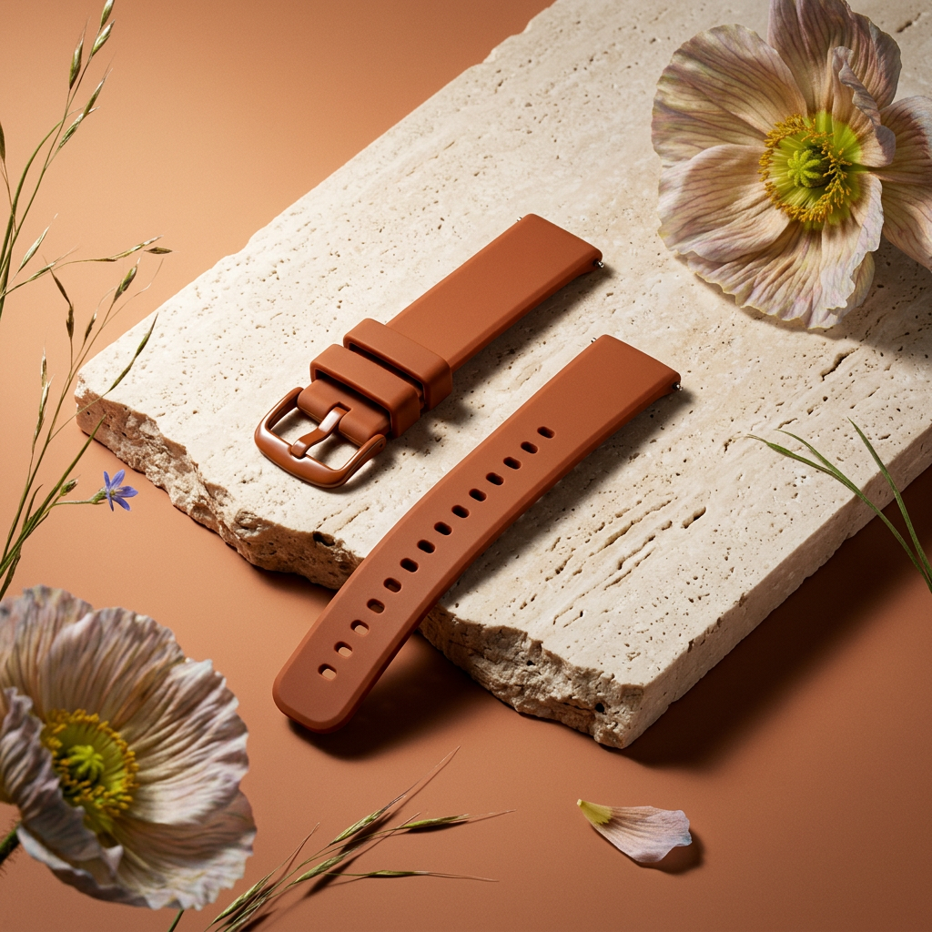 Sealia Silicone Band Strap watch