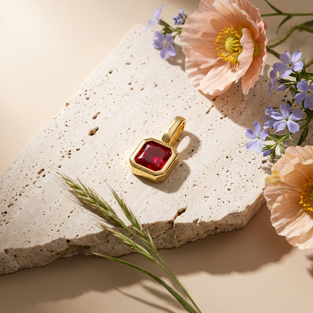 Liantha Golden Pendant Charm