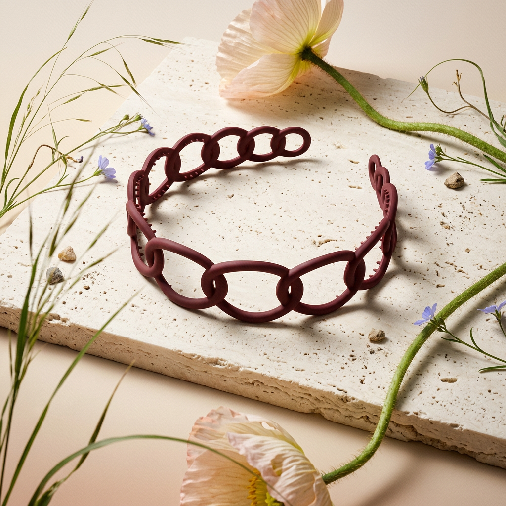 Gaelia Matte Link Headband hair