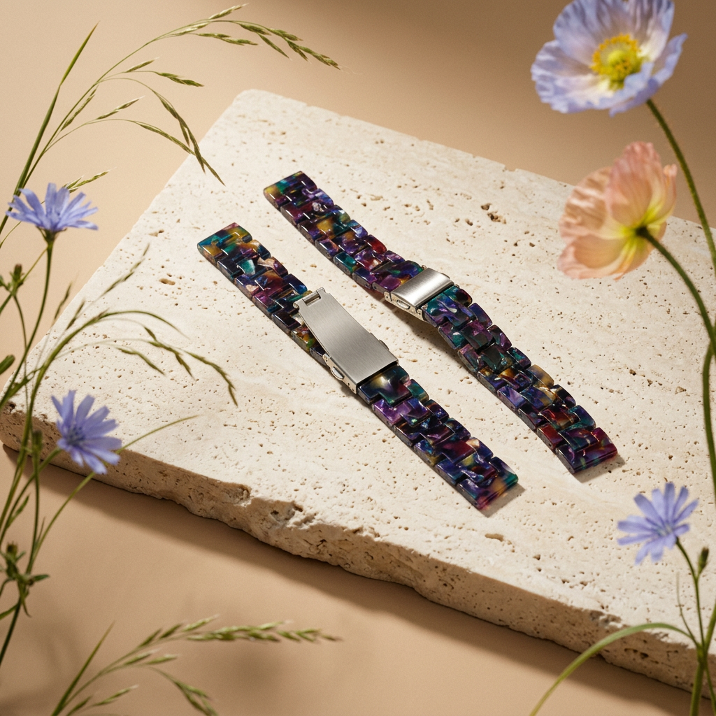 Laelia Silver Link Band Watch