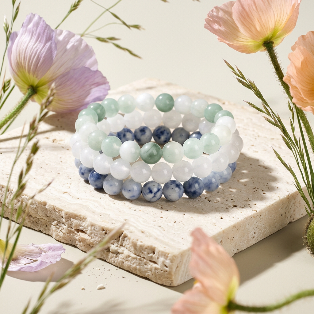 Measia Orb Bead Strand Bracelet