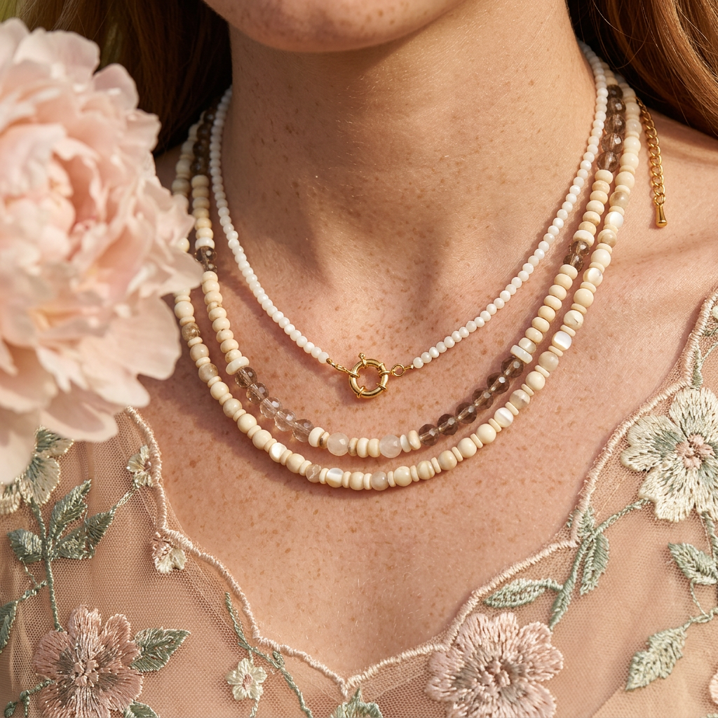 Kaenia Golden Orb Choker Necklace