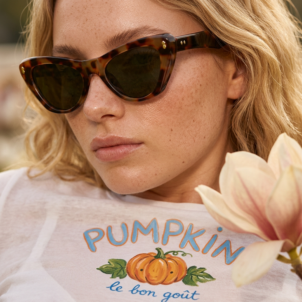 Raelia Cat-Eye Frame Sunglasses