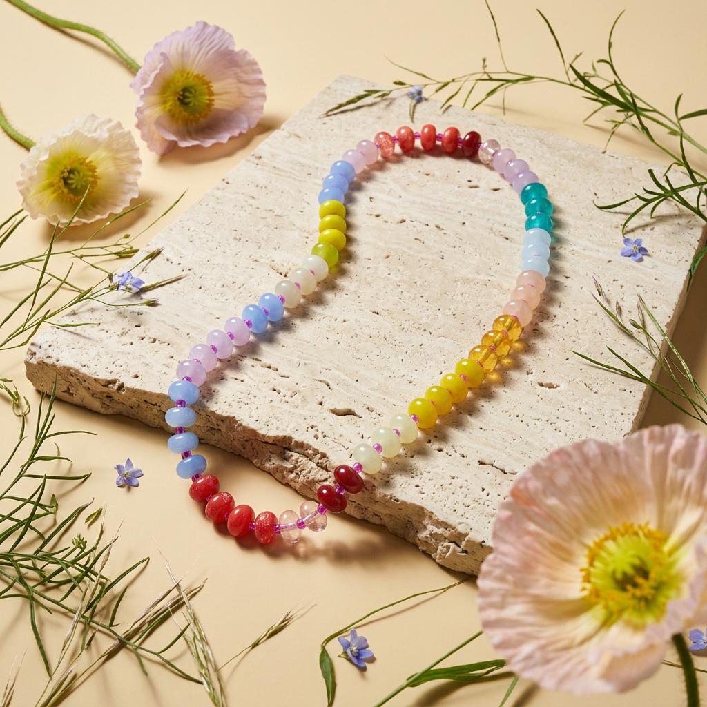 Zeomia Orb Strand Necklace
