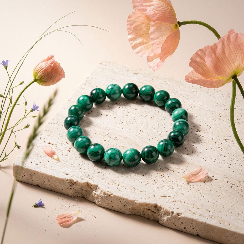 Rhaelia Orb Bead Strand Bracelet