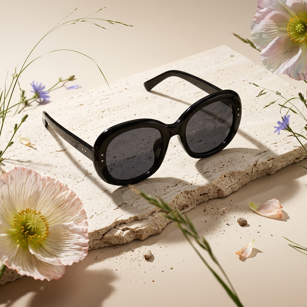 Miovia Oval Classic Sunglasses