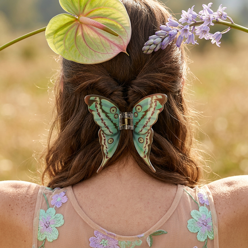 Sialia Butterfly Clip Hair