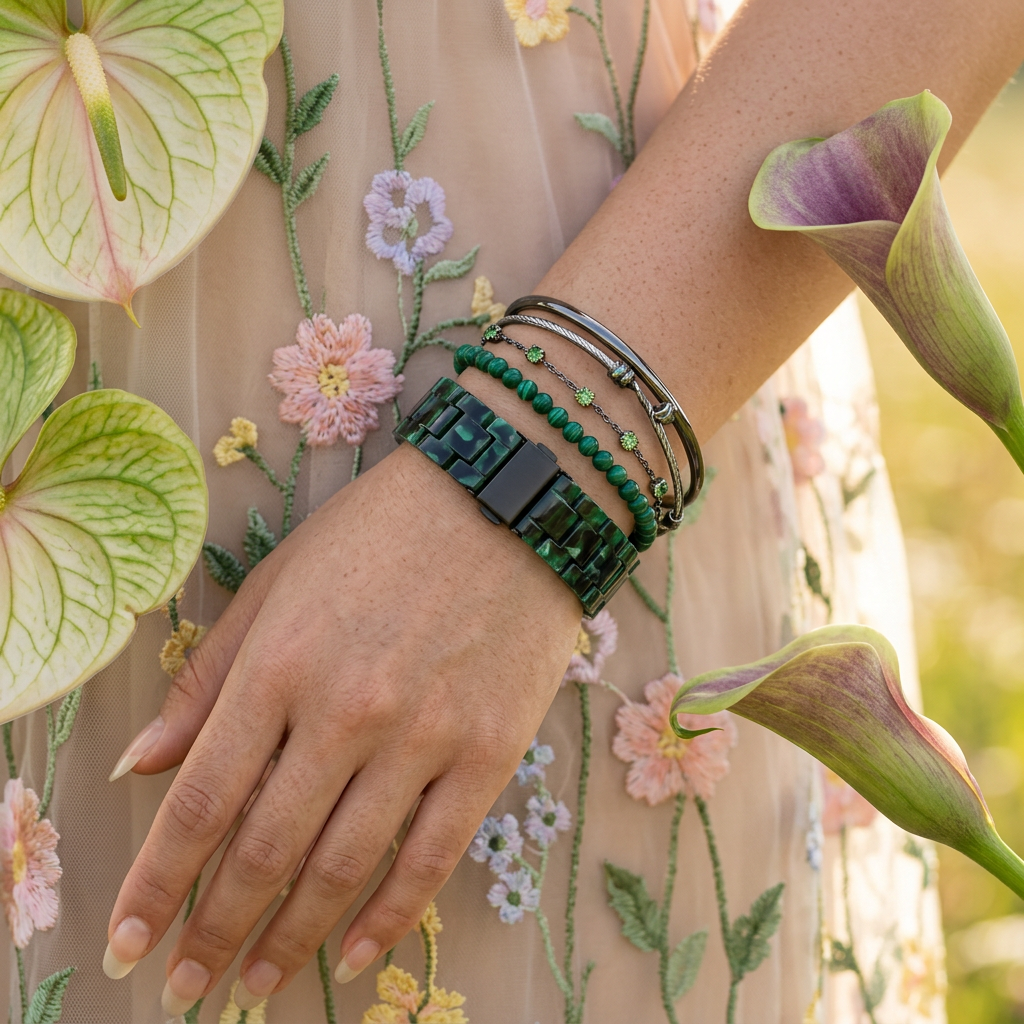 Vealia Resin Link Watch bands