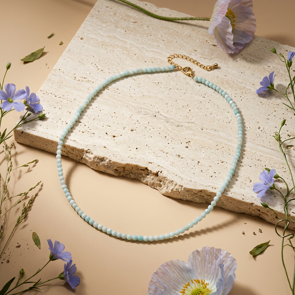 Maerina Yellow Gold Orb Strand Necklace
