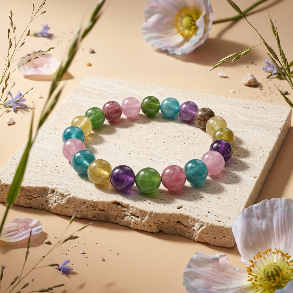 Niosia Polished Orb Strand Bracelet