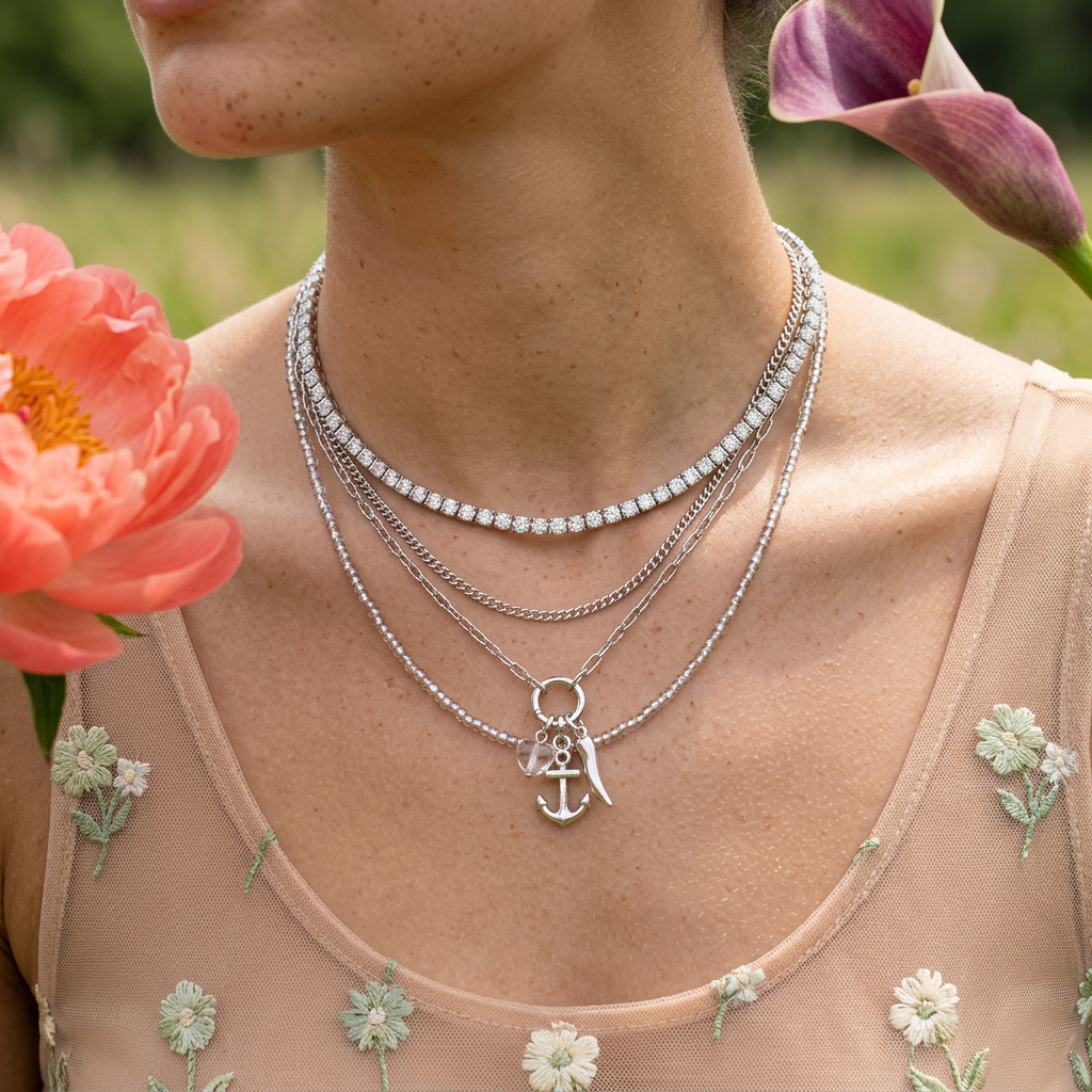Seolia Silver Chain Chain necklace