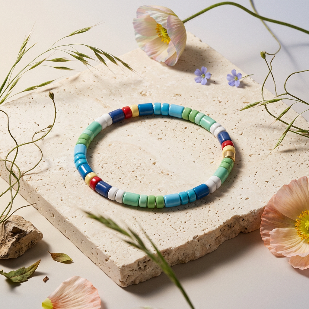 Zaelia Bead Strand Bracelet
