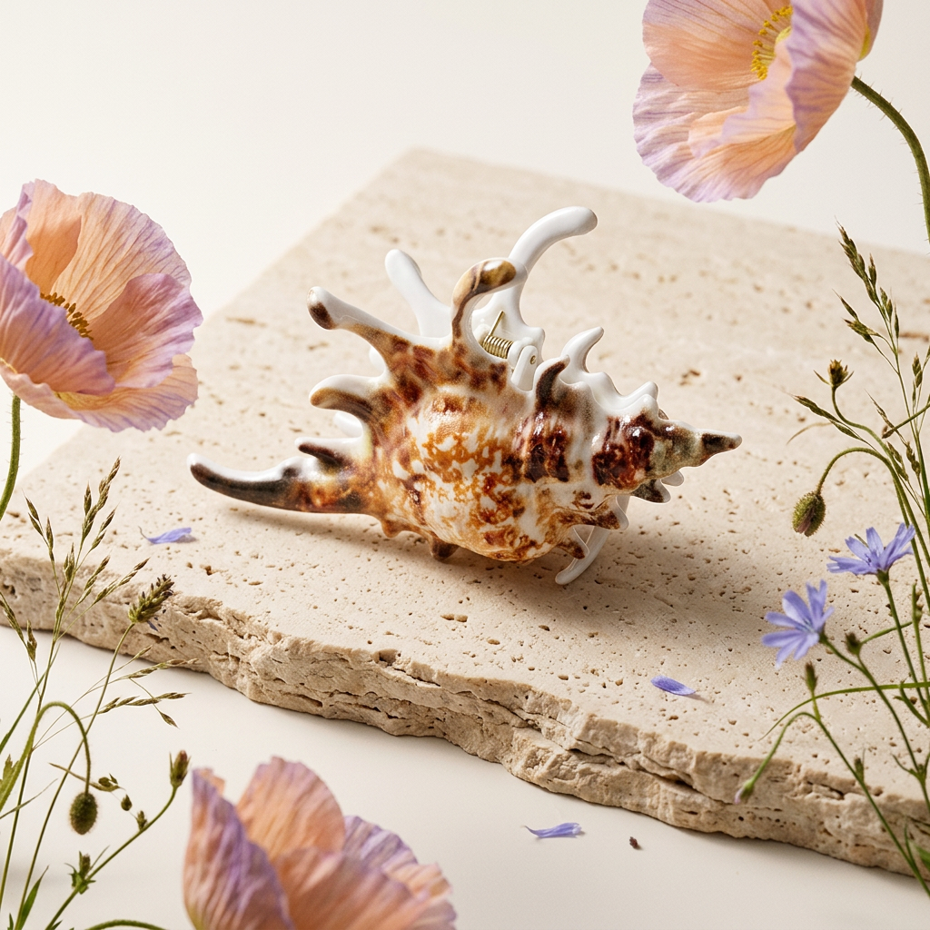 Thionia Resin Shell Clip hair