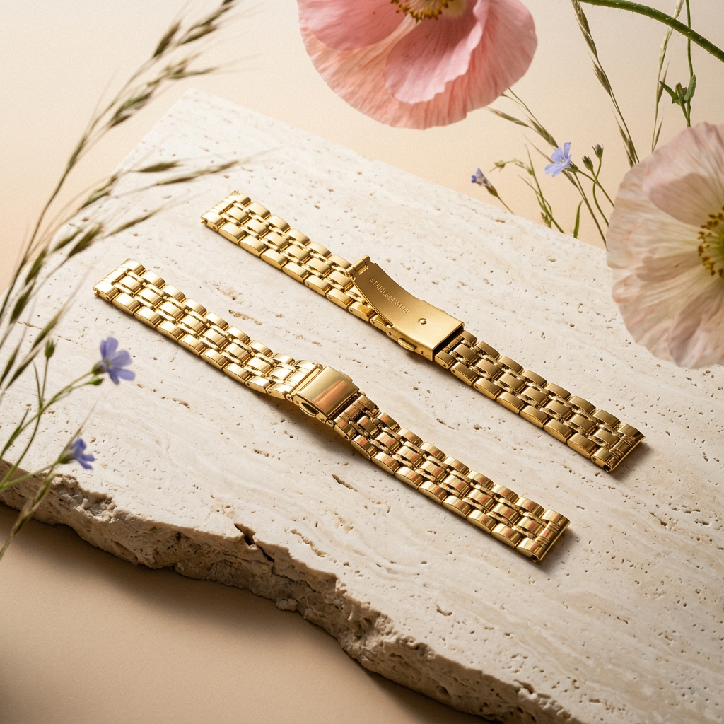 Mielia Golden Link Band bracelet