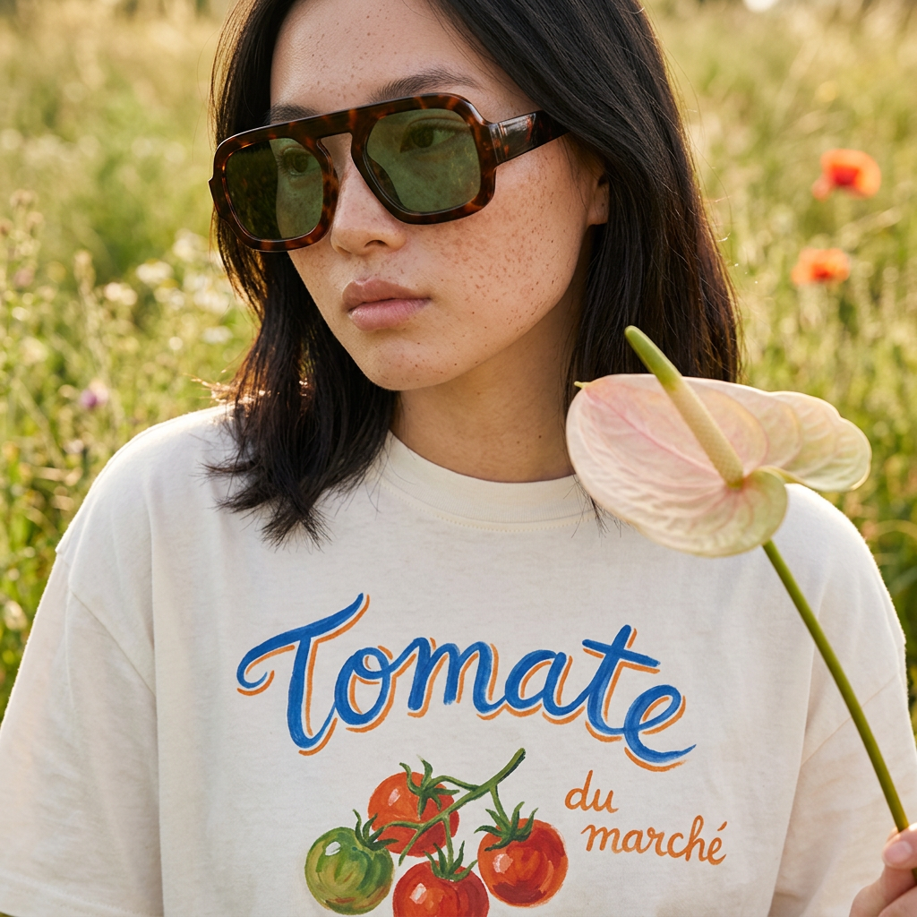 Vaelina Tortoiseshell Oval Frame Sunglasses