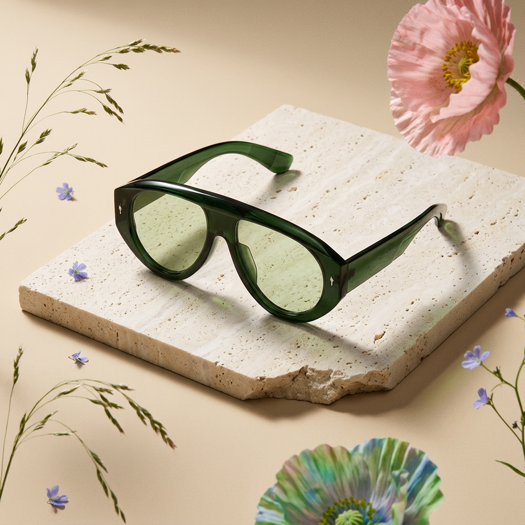 Raevia Aviator Frame Sunglasses