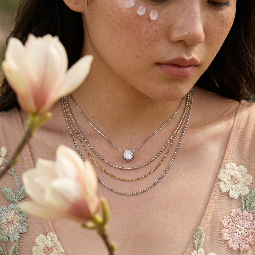 Riolia Silver Orb Pendant Necklace
