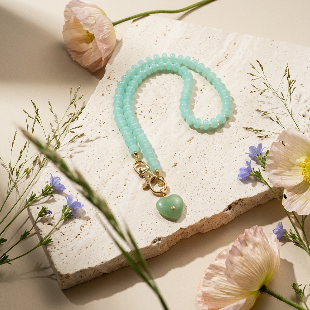 Vealia Golden Heart Pendant Necklace