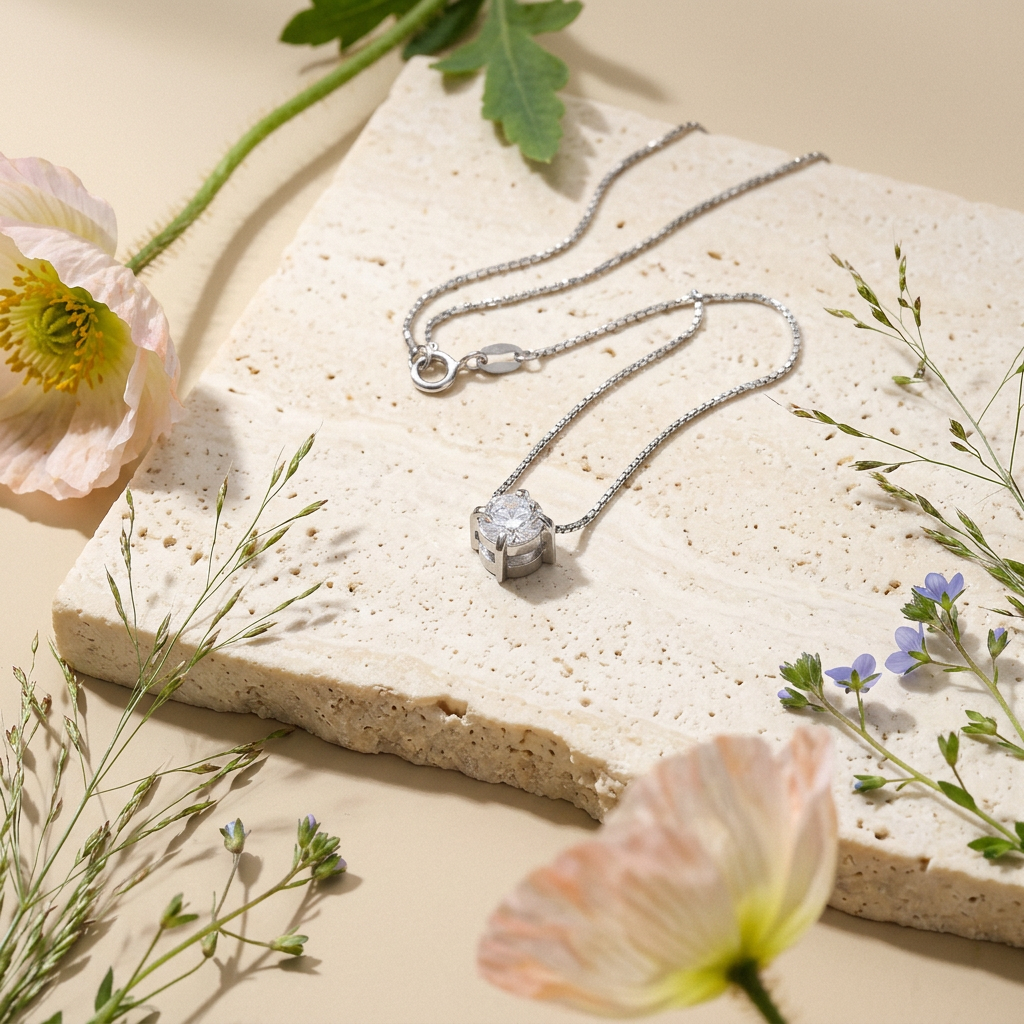 Riolia Silver Orb Pendant Necklace